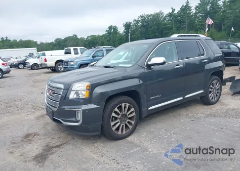 2017 GMC Terrain Denali из США, поврежденный, VIN 2GKFLVE3XH6184470